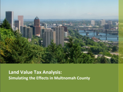 Northwest Economic Research Center – Land Value Tax Analysis: Simulating the Tax in Multnomah County